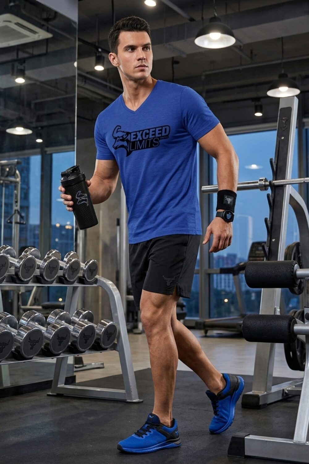 arrow-tee Blau