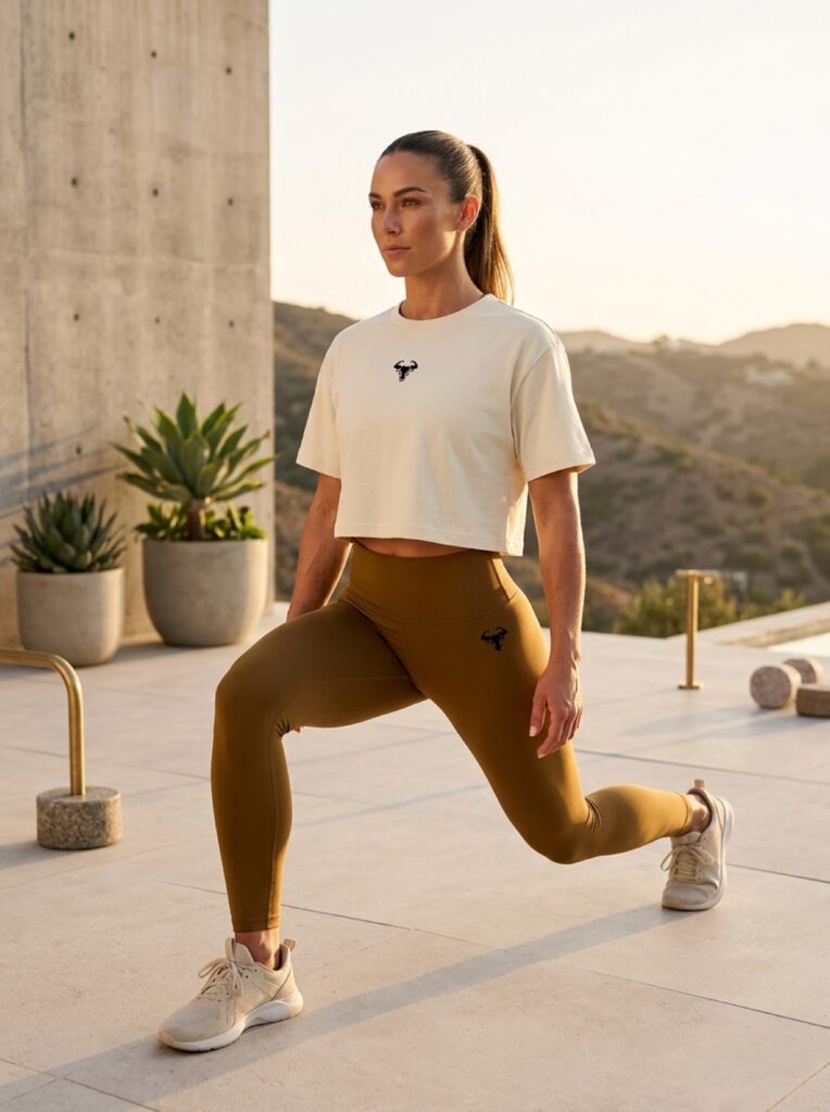 boxy-crop-tee Khaki