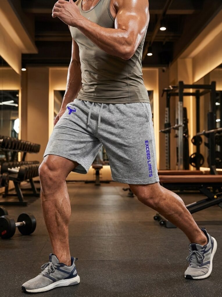 Edge Shorts Grau meliert