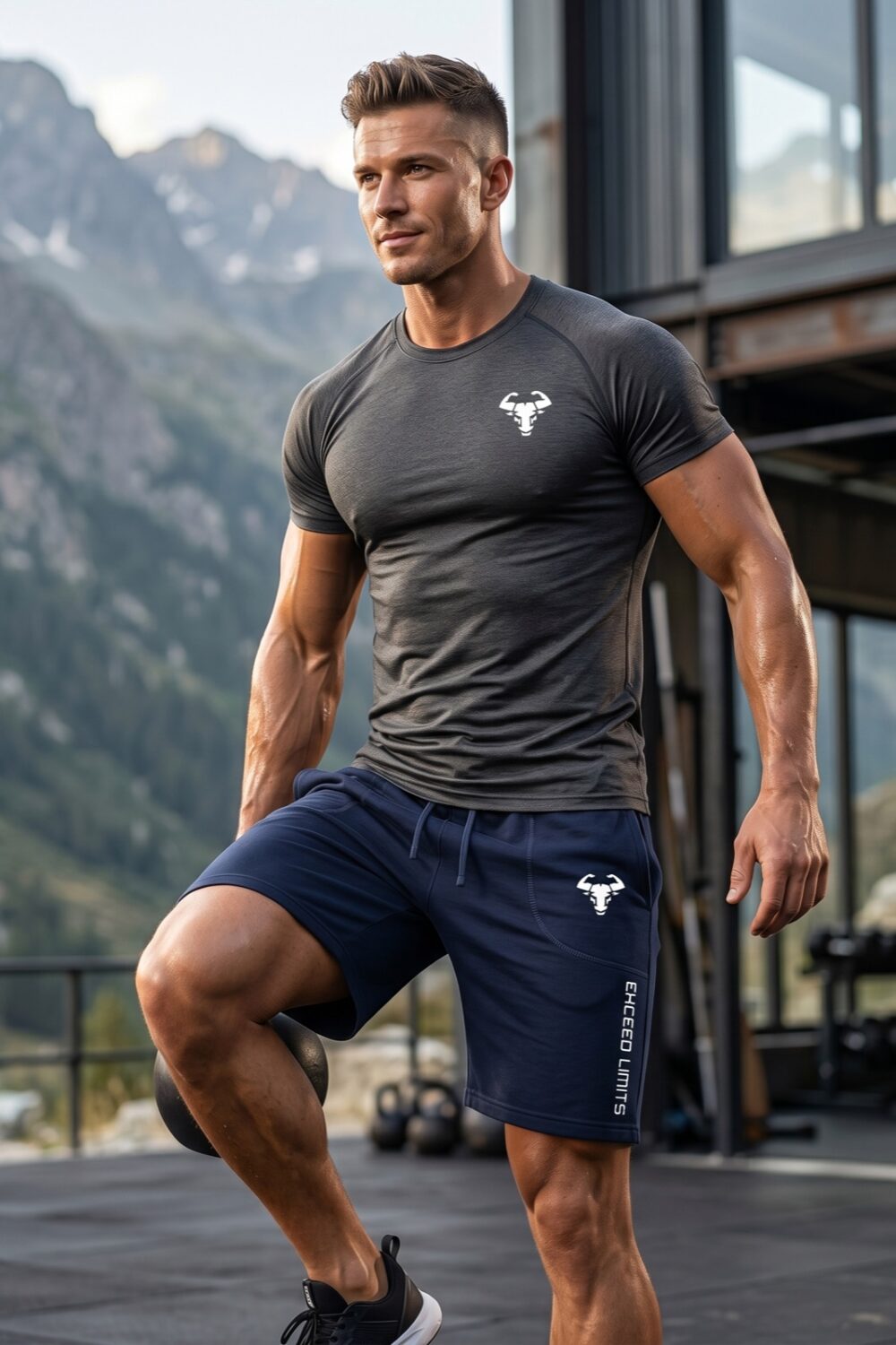 edge-shorts Navy