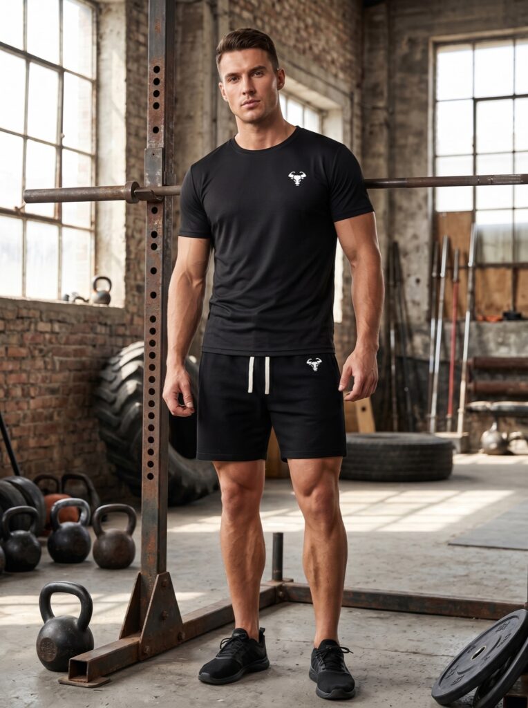 flex-shorts Schwarz