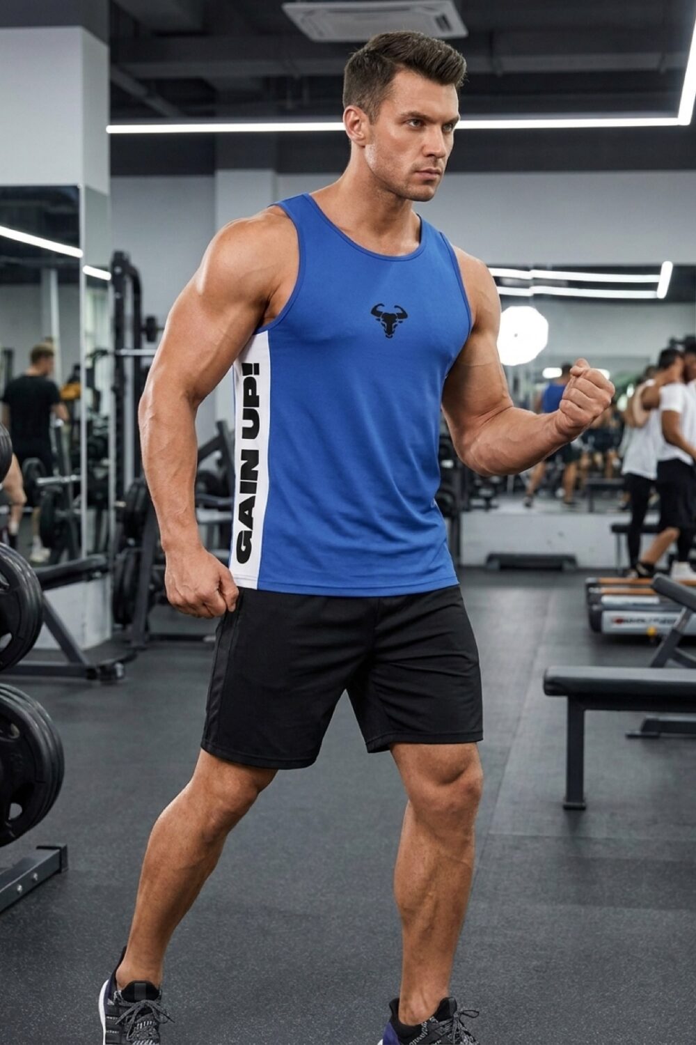 Gain Up Tank Blau