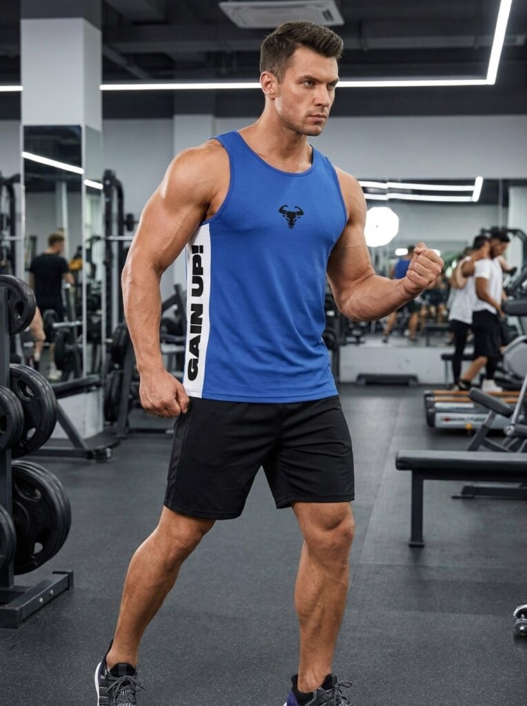 Gain Up Tank Blau