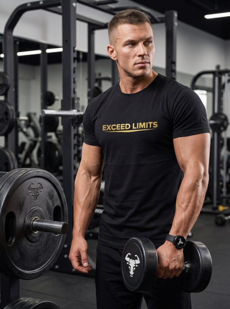 gold-line-tee Schwarz