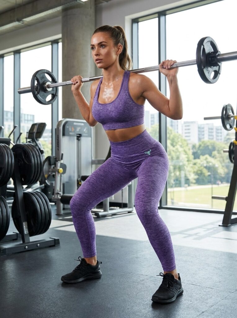Seamless Leggings Flieder