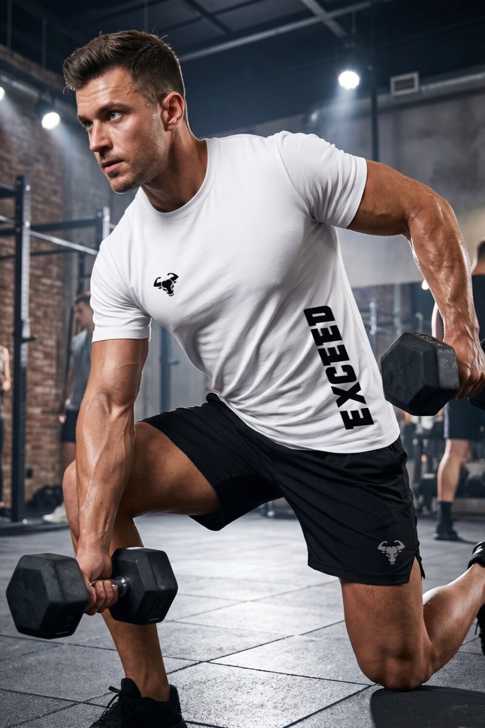 sidestripe-tee Weiß
