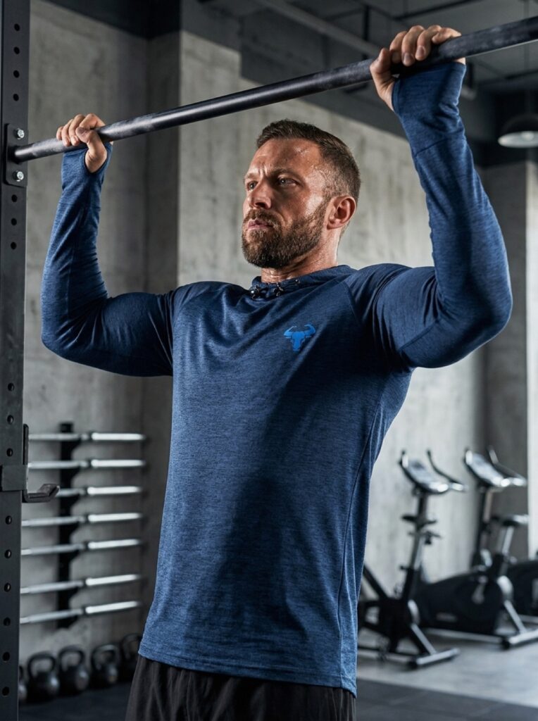 Tech Longsleeve Blau