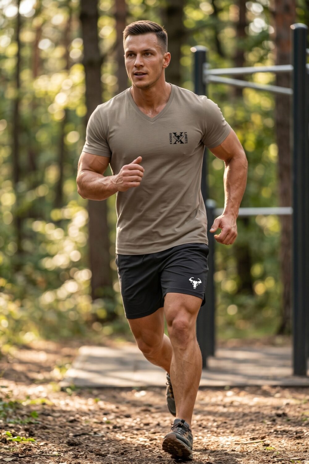 trail-tee Khaki